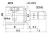 ASVA LRIL-D3F2 Joint Kit, drive shaft